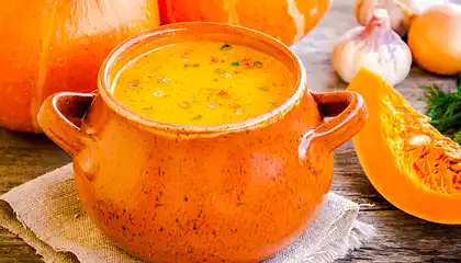 Pumpkin Cheese Soup