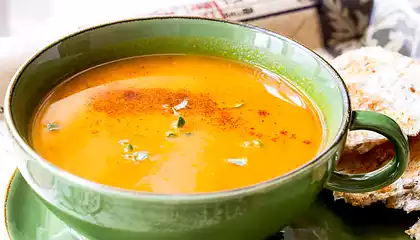 Quick Sweet and Tangy Squash Soup