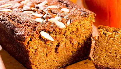 Spiced Moist Pumpkin Bread