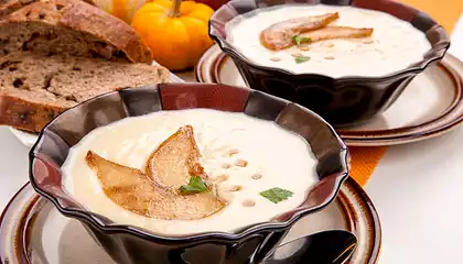 Creamy Roasted Parsnip Soup 