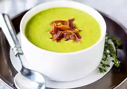 Minted Split and Fresh Pea Soup
