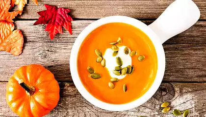 Comfy Winter Squash and Apple Soup