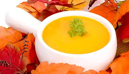 Roasted Acorn Squash Soup