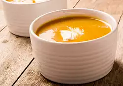 Autumn Squash and Apple Soup