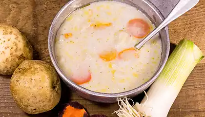 German Bacon Potato Soup
