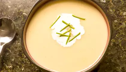 Chilled Leek and Potato Soup