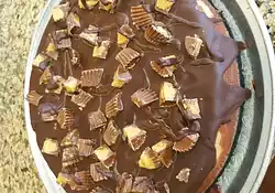 Chocolate-Peanut Butter Cheesecake