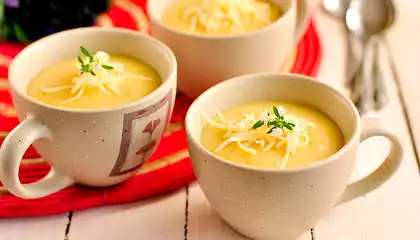 Mary's Two Potato Soup