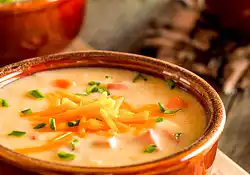Delicious Beer Soup with Cheese