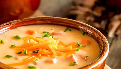 Delicious Beer Soup with Cheese