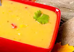 Creamy Corn and Bell Pepper Chowder