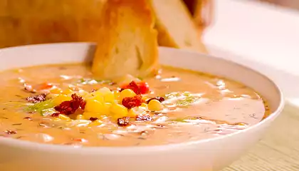 New Corn Chowder, Southern Style