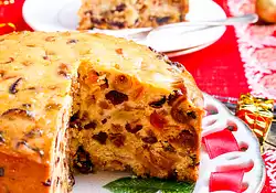 Vegan Christmas Cake