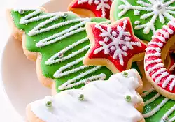 Molded Christmas Cookies