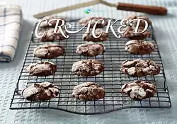 Cracked Chocolate Cookies