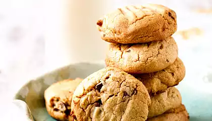 Chocolate Chip Peanut Butter and Honey Cookies