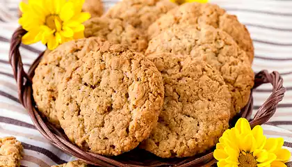 Alice's Peanut Butter and Oatmeal Cookies