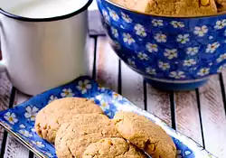 Peanut Butter Bulgur Cookies