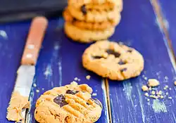 Peanut Butter Baby Ruth Cookies