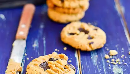 Peanut Butter Baby Ruth Cookies