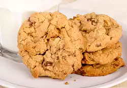 Chunky Peanut Chocolate Chip  Cookies