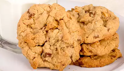 Chunky Peanut Chocolate Chip  Cookies