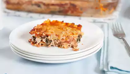 Spinach Lasagne