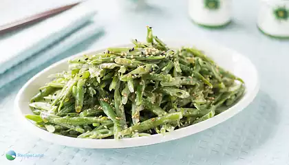 Green Beans with Sesame Dressing