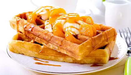 Super Delish Raised Waffles