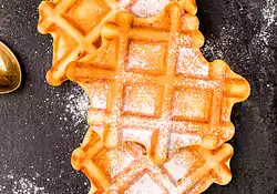 Autumn Pumpkin Waffles