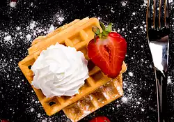 Awesome Ginger Spice Waffles