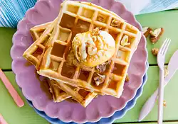 Heavenly Belgian Waffles