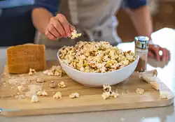 Garlic and Parmesan Popcorn