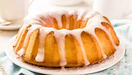 Very Orange Bundt Cake