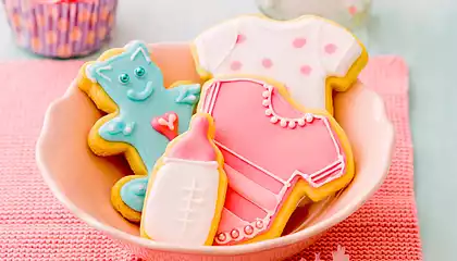 Baby Shower Sugar Cookies