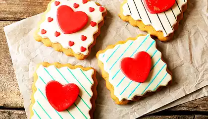 Love Heart Sugar Cookies