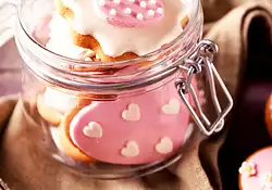 Sugarless Heart Cookies