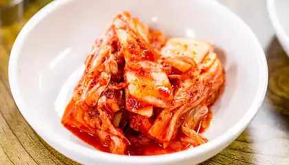 Cabbage and Daikon Kimchi