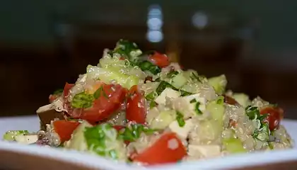 Quinoa and Smoked Tofu Salad