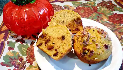 Chocolate Pumpkin Muffins