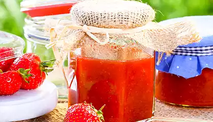 Homemade Strawberry Preserves