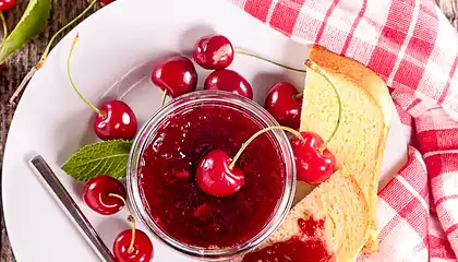 Spiced Cherry Orange Jam