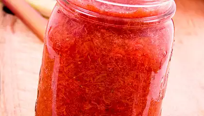 Favorite Rhubarb Banana Jam