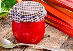 Grandma's Rhubarb Jam (Freezer Jam)
