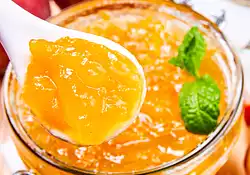 No Cook Peachy Orange Jam