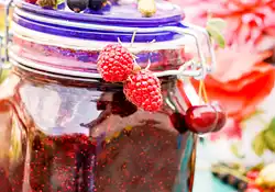 Cherry and Raspberry Jam