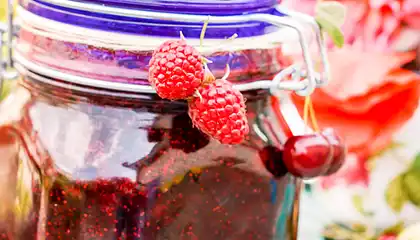 Cherry and Raspberry Jam