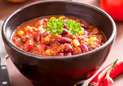 Chili Spiced Beef and Bean Stew