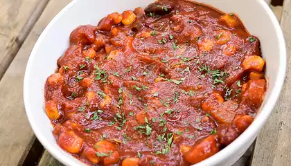 Amy's Chili with Hominy (Vegan)