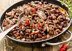 Black Bean Beef and Pork Chili